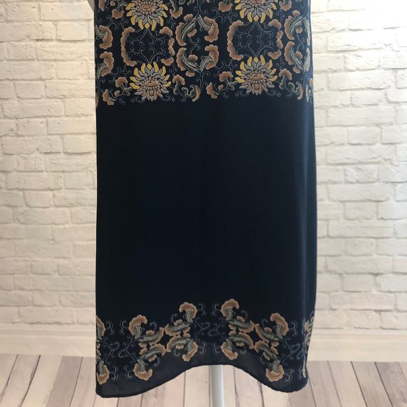 Max Studio Navy Sleeveless Top, Size M - Picture 5 of 10